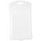 Collecting Warehouse Clear Plastic Clamshell Package / Storage Container, Curved Front, 7" H x 4.07" - 4.38" W x 1.63" D